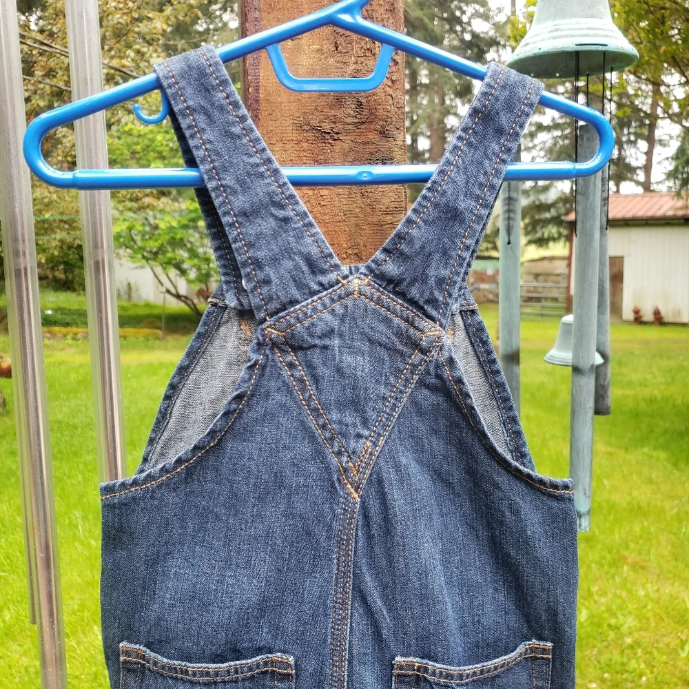 GAP Denim Baby - GAP FOR GOOD Dark Blue Overalls - Size 18-24 Months